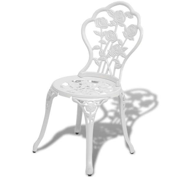 Black iron deals bistro chairs